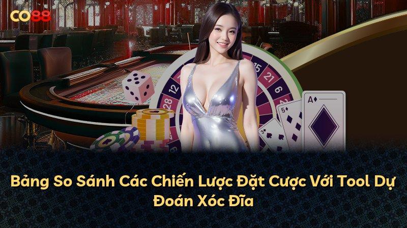 Bảng So Sánh Các Chiến Lược Đặt Cược Với Tool Dự Đoán Xóc Đĩa