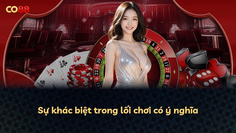 Sự khác biệt trong lối chơi có ý nghĩa