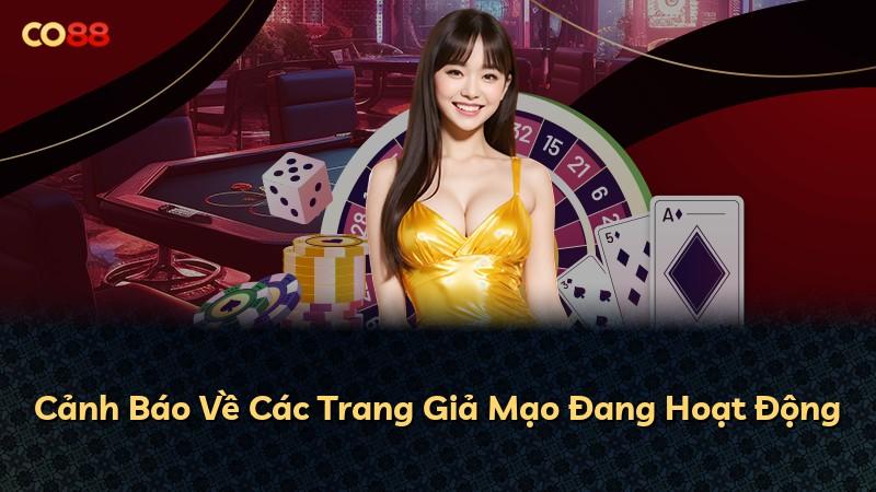 Cảnh Báo Về Các Trang Giả Mạo Đang Hoạt Động